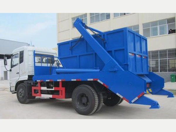 東風天錦8噸擺臂式垃圾車
