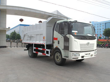 解放J6壓縮站對接式垃圾車