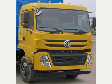 東風153側翻蓋自卸式垃圾車