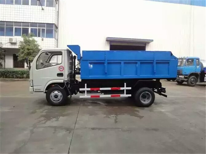東風小多利卡自卸帶翼展垃圾車