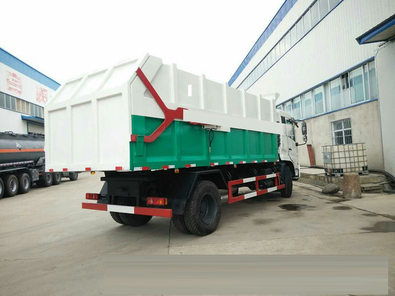 東風天錦壓縮站對接式垃圾車