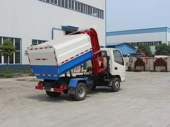 國五凱馬自裝卸(掛桶)4方垃圾車