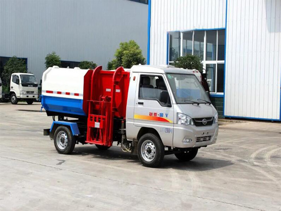 凱馬自裝卸(掛桶)3方垃圾車(可上藍牌)
