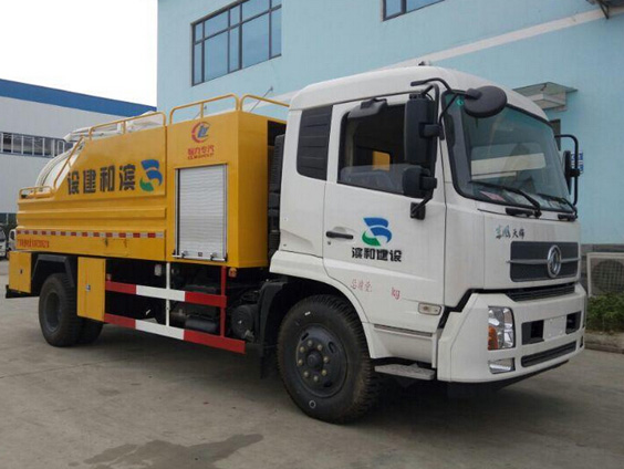 天錦聯合疏通車(水罐4方,汙水罐8方)
