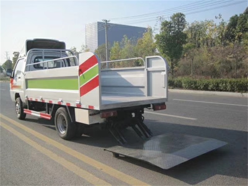 餐廚垃圾桶運輸車(藍牌可裝10桶)