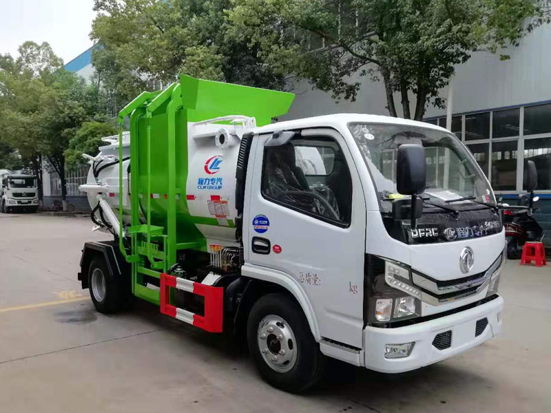 5噸餐廚垃圾車(國六圓罐)