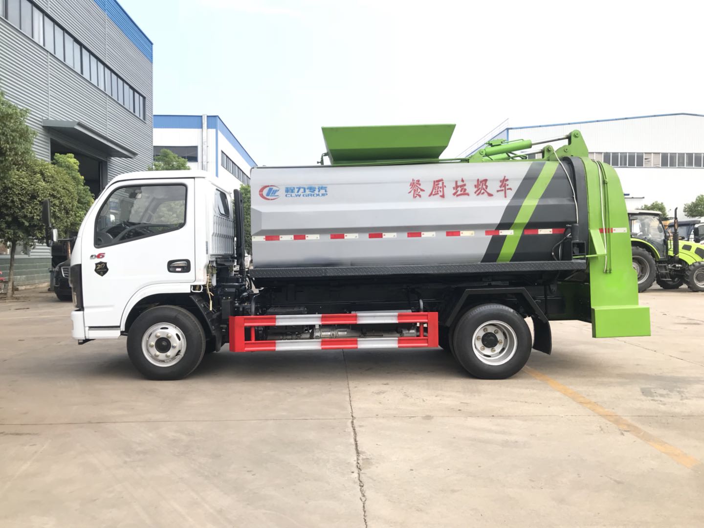 6噸餐廚垃圾車(國六方罐)