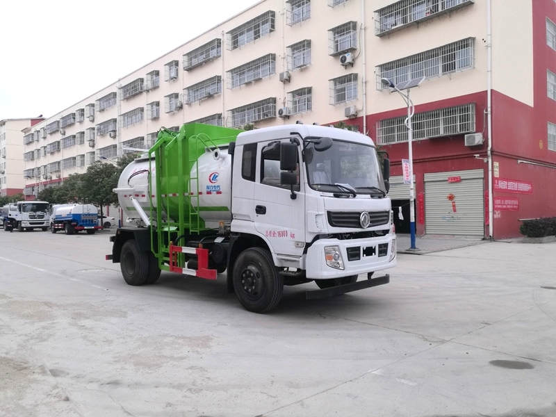 10噸餐廚垃圾車(國六圓罐)
