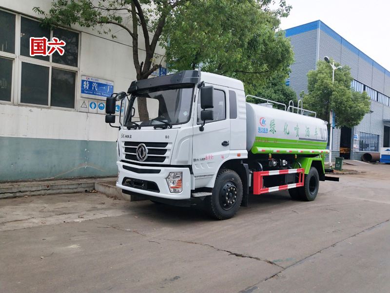 12噸灑水車--國六東風專底