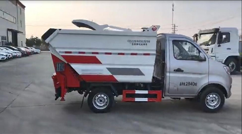 後掛桶無泄漏垃圾車(3.5方)