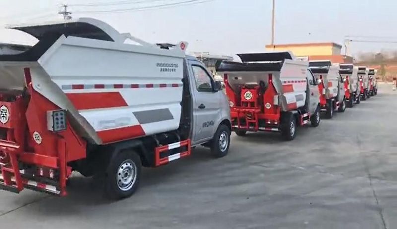 後掛桶無泄漏垃圾車(3.5方)
