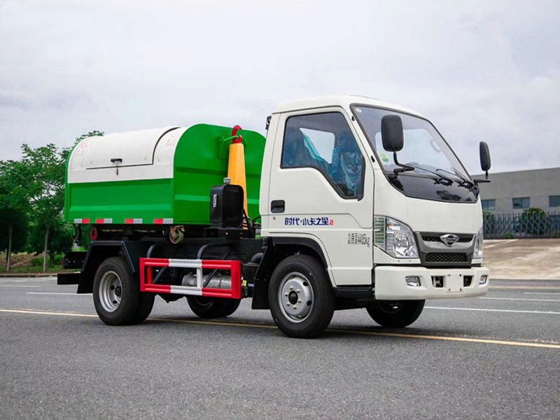 福田小卡3方勾臂車（汽油）